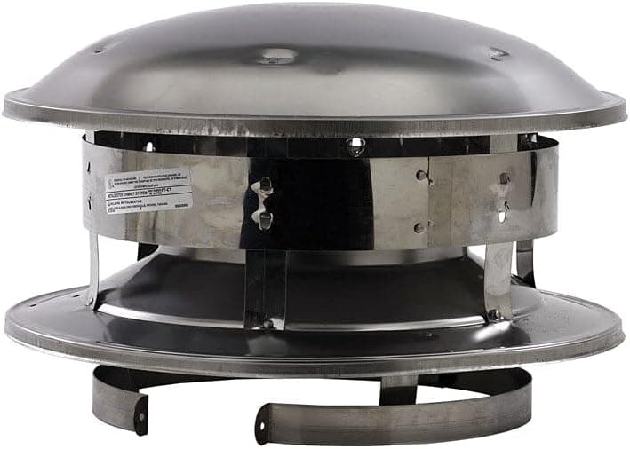 Selkirk Metalbestos 8T-CT 8-Inch Stainless Steel Round Top