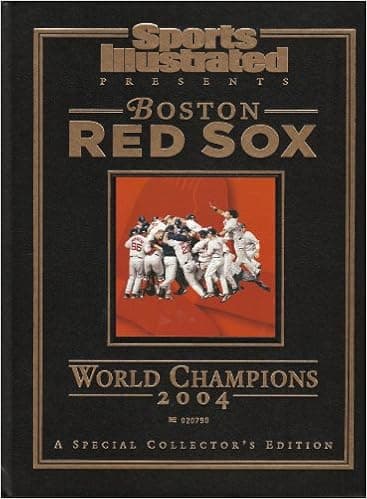 Boston Red Sox Sports Illustrated Hardcover Commemorative 2004 MLB World Series Champions (individually numbered) Limited Edition Hardback