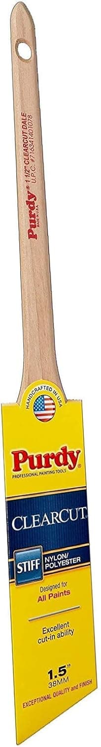Purdy 144080115 Clearcut Series Dale Angular Trim Paint Brush, 1-1/2 inch - 1