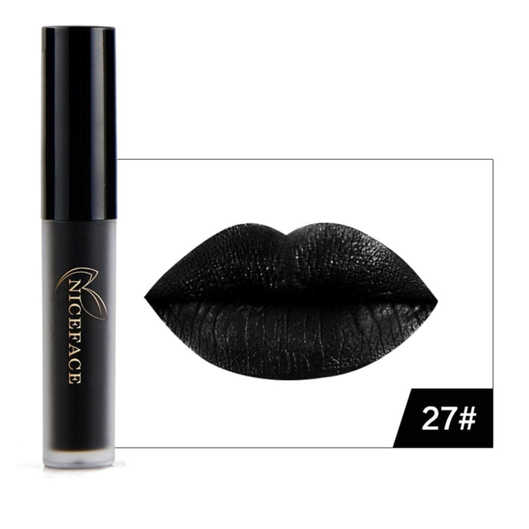 Start Official Waterproof Flower Halloween Moisturizer Lipstick Matte Lip gloss (A)