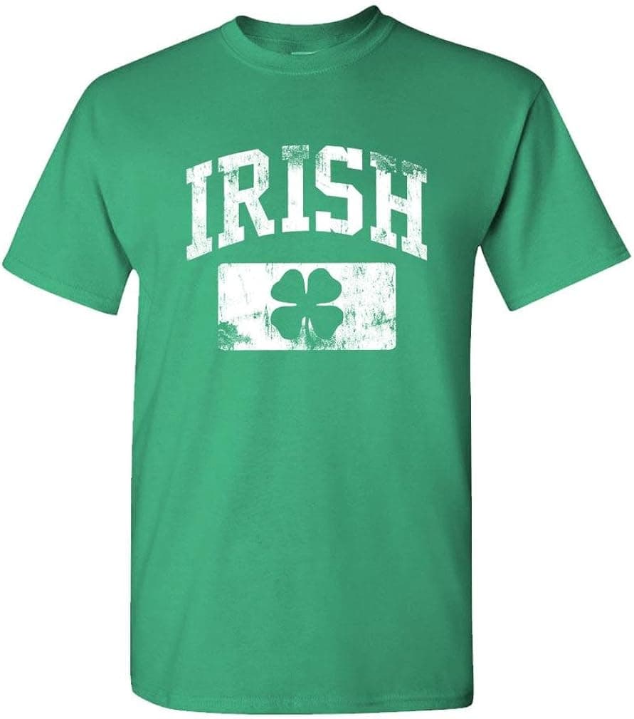 Distressed Irish - Ireland Shamrock st Paddys Day - Tri-Blend T-Shirt