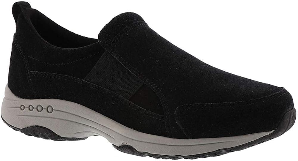 Easy Spirit Womens Trippe Suede Low Top Pull On Fashion