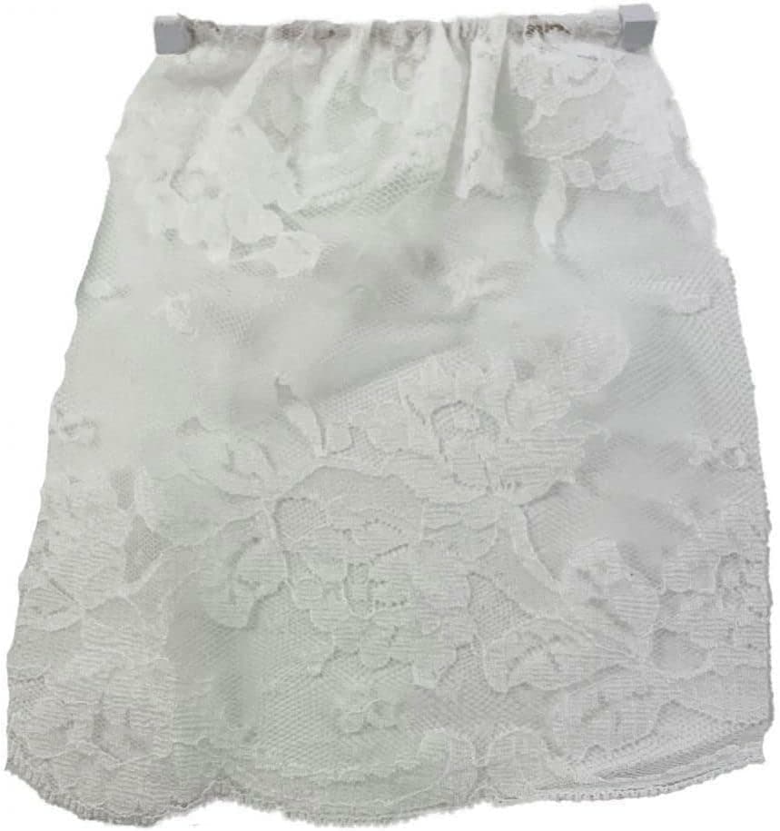 Melody Jane Dolls Houses House Miniature 1:12 Scale Accessory White Net Curtain On Rail