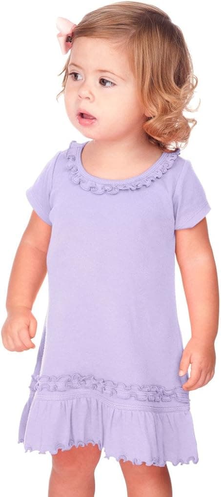 Kavio! Infants Sunflower Short Sleeve Dress