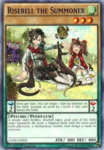 YU-GI-OH! - Risebell The Summoner (CORE-EN002) - Clash of Rebellions - 1st Edition - Common