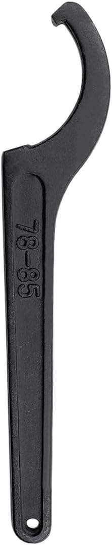 Yoohey Universal Coilover Spanner Wrench Adjustment Tool C Spanner Hook Wrench Tool Black Oxide Spanner Wrench - (78-85mm)