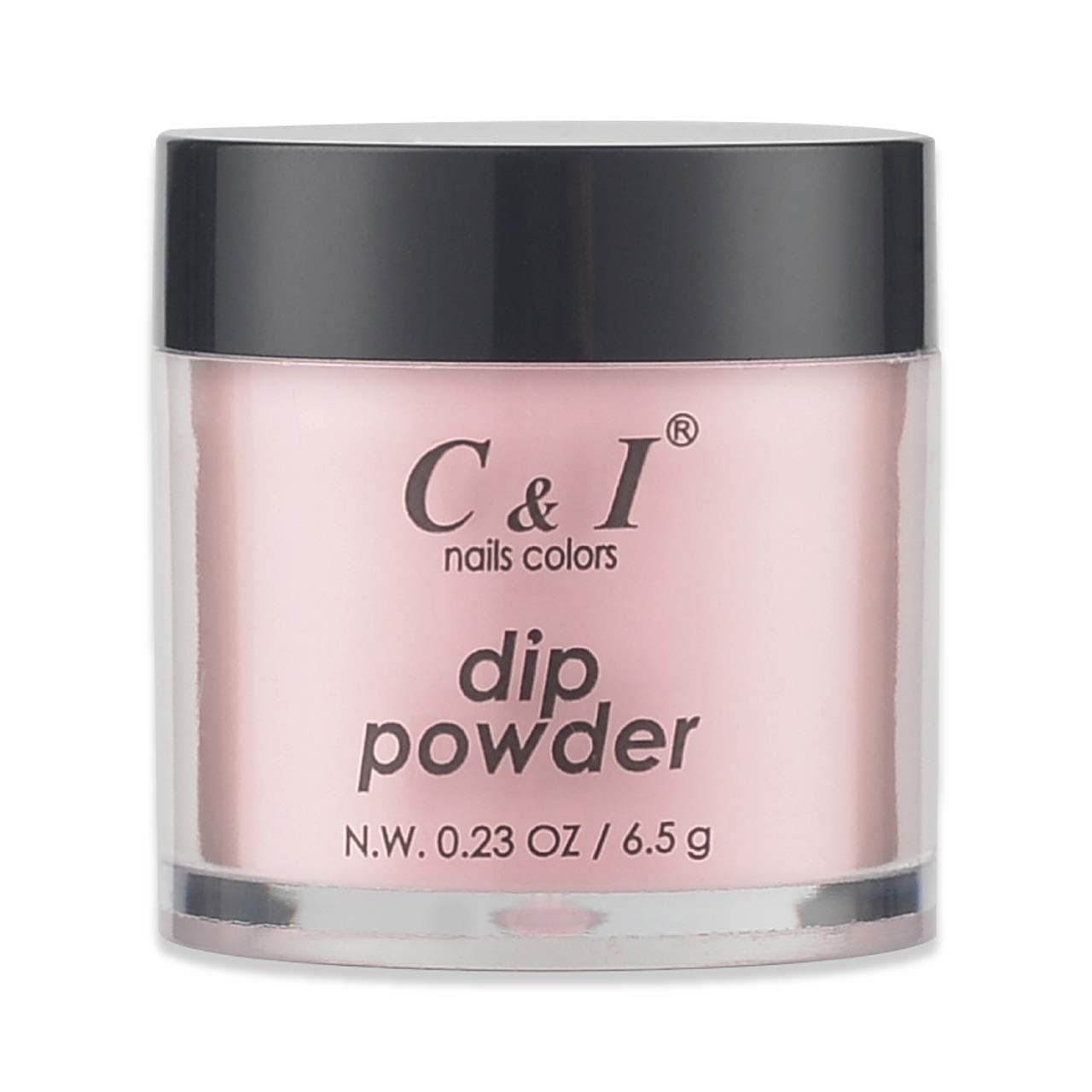 C & I Dipping Powder, Nail Colors, Gel Effect, Color # 8 Salmon, 0.23 oz, 6.5 g, naked color system (1 pc)