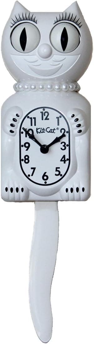 Kit-Cat Klock® Limited Edition Lady (White)