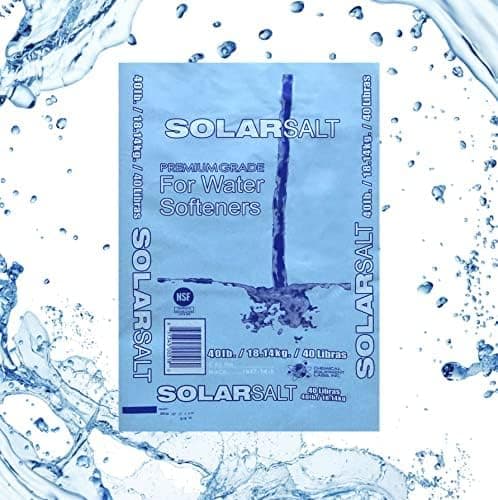 All Natural Solar Salt. Designed as a Premium Grade Salt for Water Softener. 50 Pound Bag