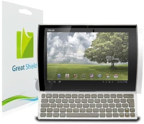 GreatShield Ultra Smooth Clear Screen Protector Film for Asus EEE Pad Slider SL101 (3 Pack)