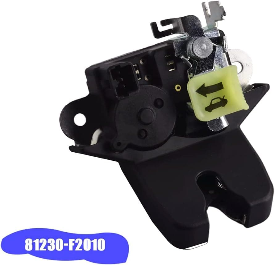 Unikpas Rear Trunk TailGate Lock Actuator Compatible for Hyundai Elantra 2017-2018 Replace Back Hatch Door Latch 81230-F2010