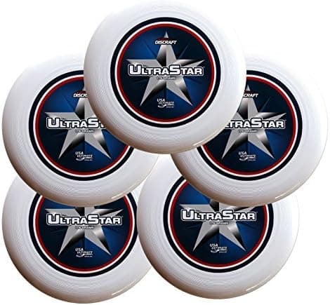 Discraft SuperColor Ultra-Star 175g Utimate Sportdisc Center Print (5 Pack)
