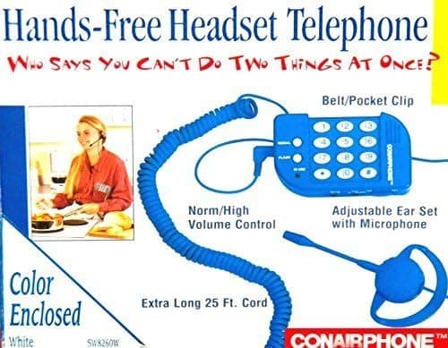 Conair Hands-Free Headset Telephone