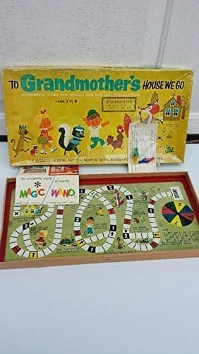 To Grandmothers House We Go Magnetic Board Game Cadaco 1974
