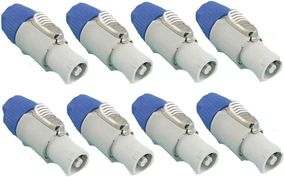 8 ProCraft PC-TSC044 AC Cable End Power Out Gray 20Amp Mates w/Neutrik Powercon (8 ProCraft PC-TSC044 AC Cable End Power Out Gray 20Amp Mates w/Neutrik Powercon)