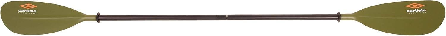 Carlisle Expedition Angler Fiberglass Kayak Fishing Paddle, Olive/Black