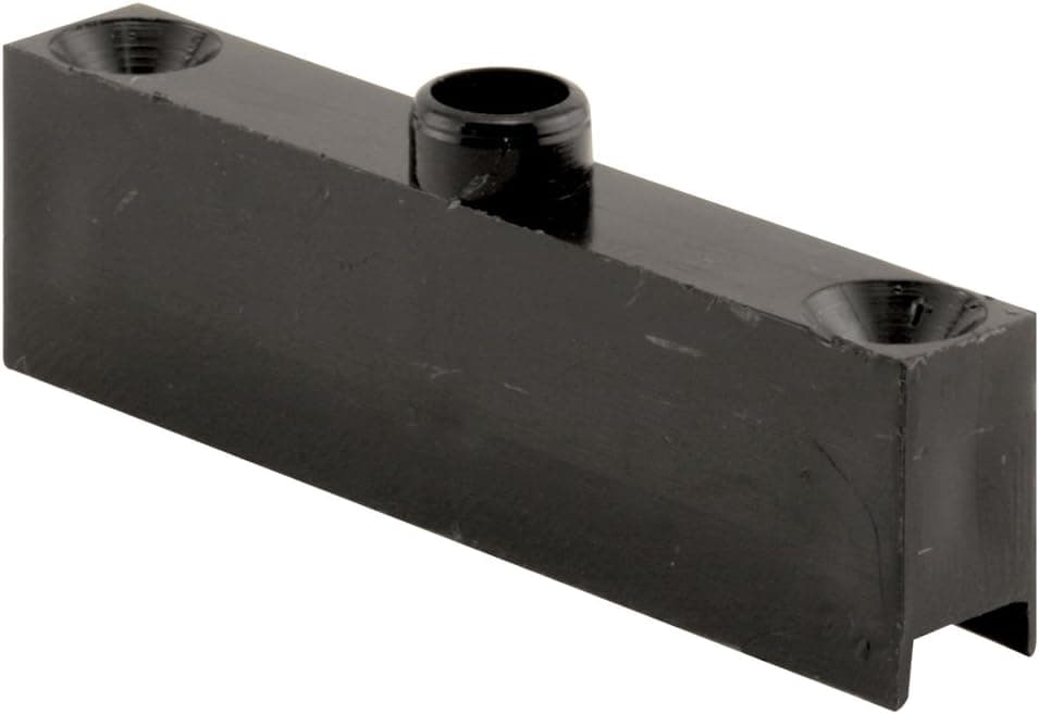 Slide-Co 113755 Screen Door Roller Top Shim with Black Plastic (2-pack)