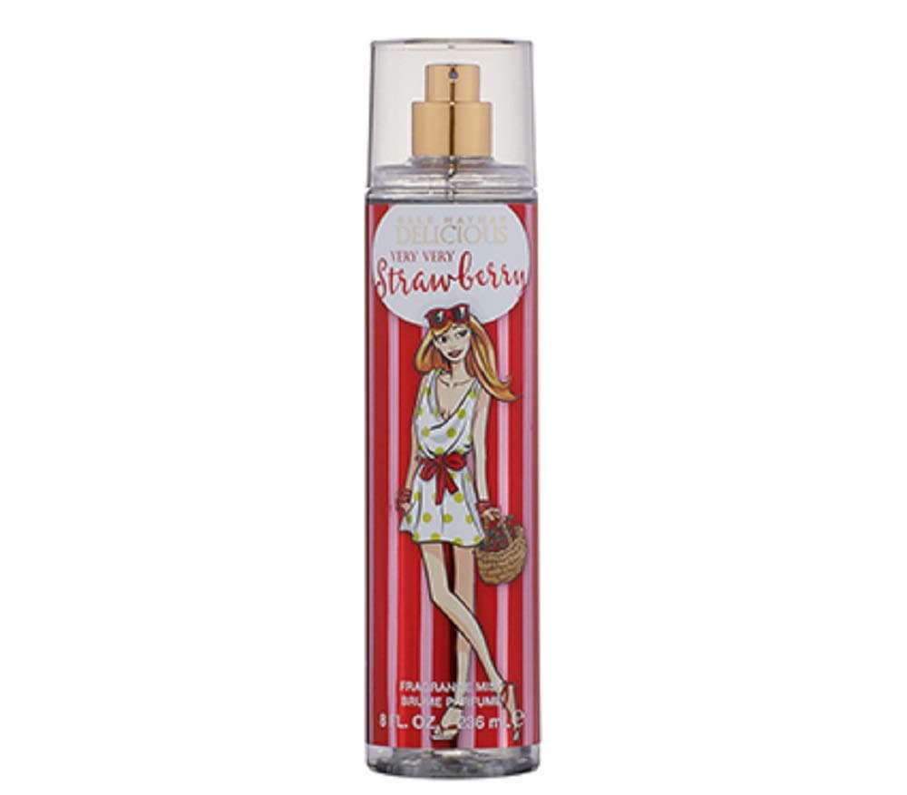 Gale Hayman Delicious for Women Body Spray, Very Strawberry