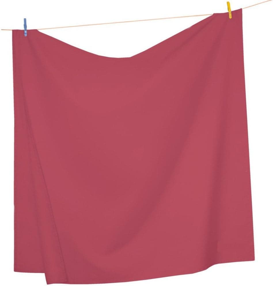 Mezzati Luxury Flat Top Sheet – Soft and Comfortable 1800 Prestige Collection – Brushed Microfiber Bedding (Burgundy, Queen Size)