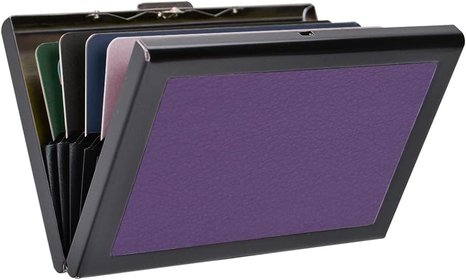 EASTNIGHTS Rfid Credit Card Holder Slim Metal Card Wallet Business Card holders Small Card Case for Men Women