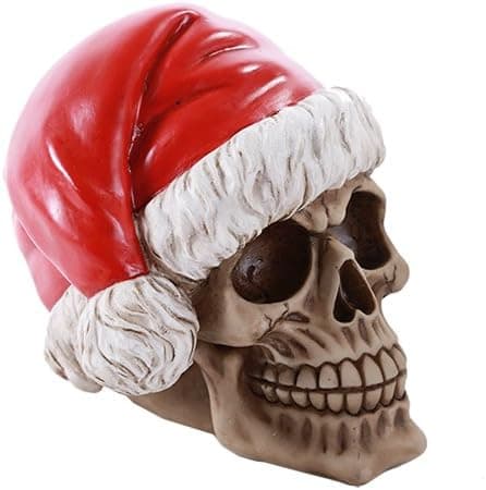 Pacific Giftware Skull Santa Claus Skelly Claus Christmas Skull Money Bank