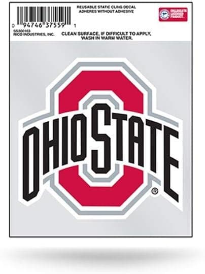 Rico NCAA Small Static Decal