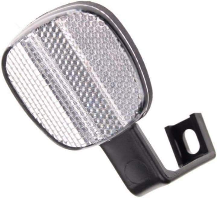 cyclingcolors 1x Bike Front Reflector for Fork White Cantilever 53.1MM Bicycle
