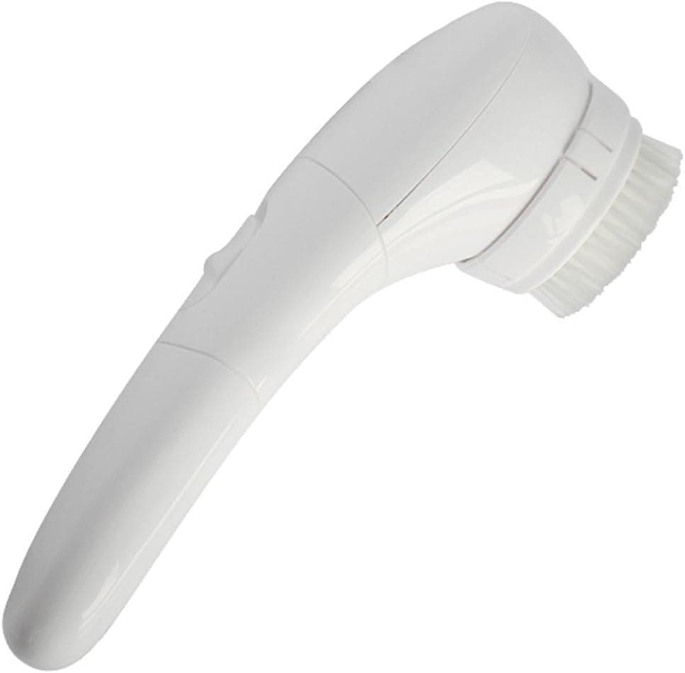 FLYMEI Hot Sonic Facial Cleansing Brush Skin Care System – Face Care Electric Massager - Deeply Cleaning Skin - Waterproof - Natural Anti-aging Microdermabrasion Cleanser Tool Set - Exfoliating Dead Skin Cells and Scrub Cleaning - Stimulate Collagen - Spa, Beauty, Massage Usage