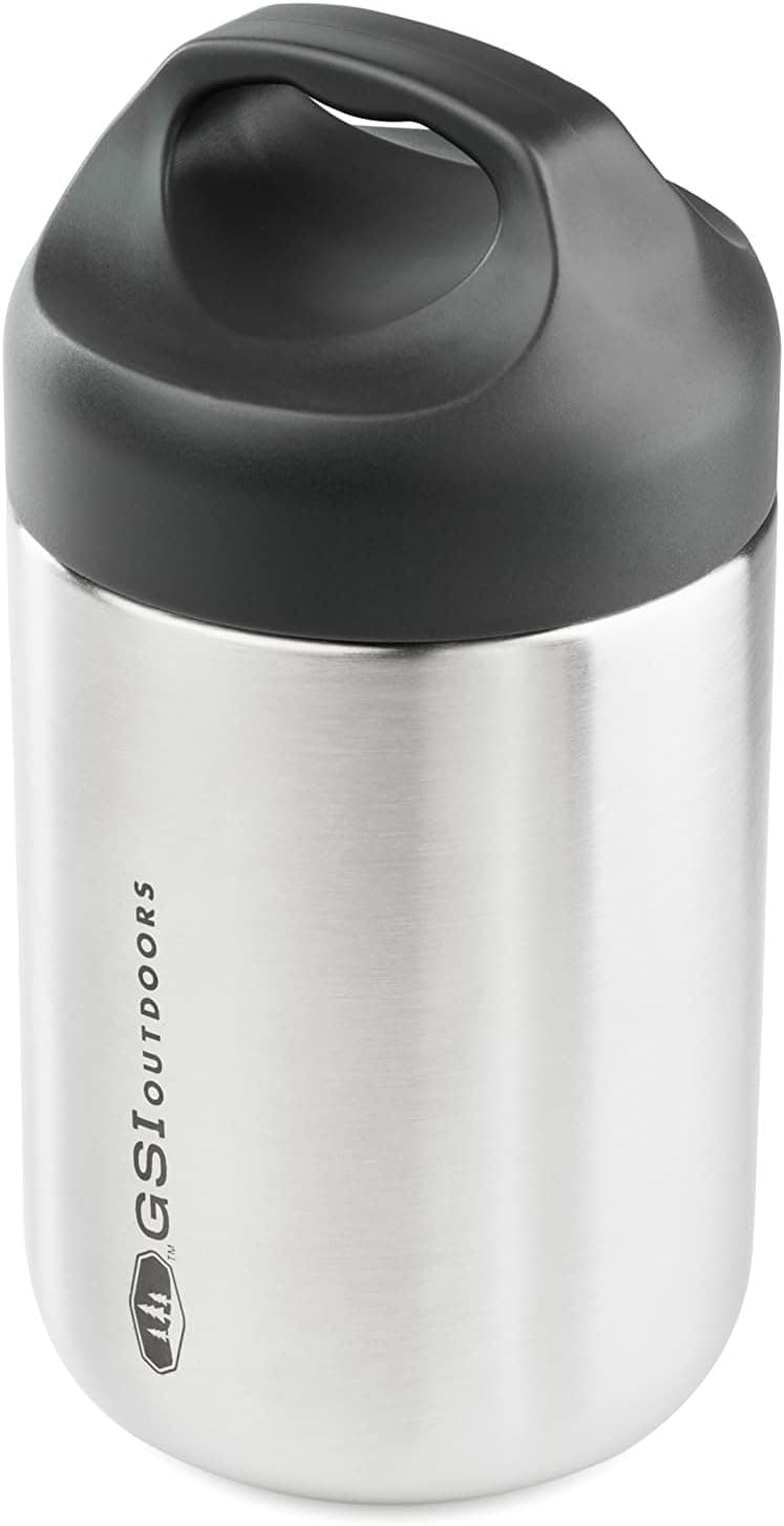 GSI Outdoors Glacier Stainless Vacuum Insulated Food Container, Tiffin, Canister for Camping & Back Country