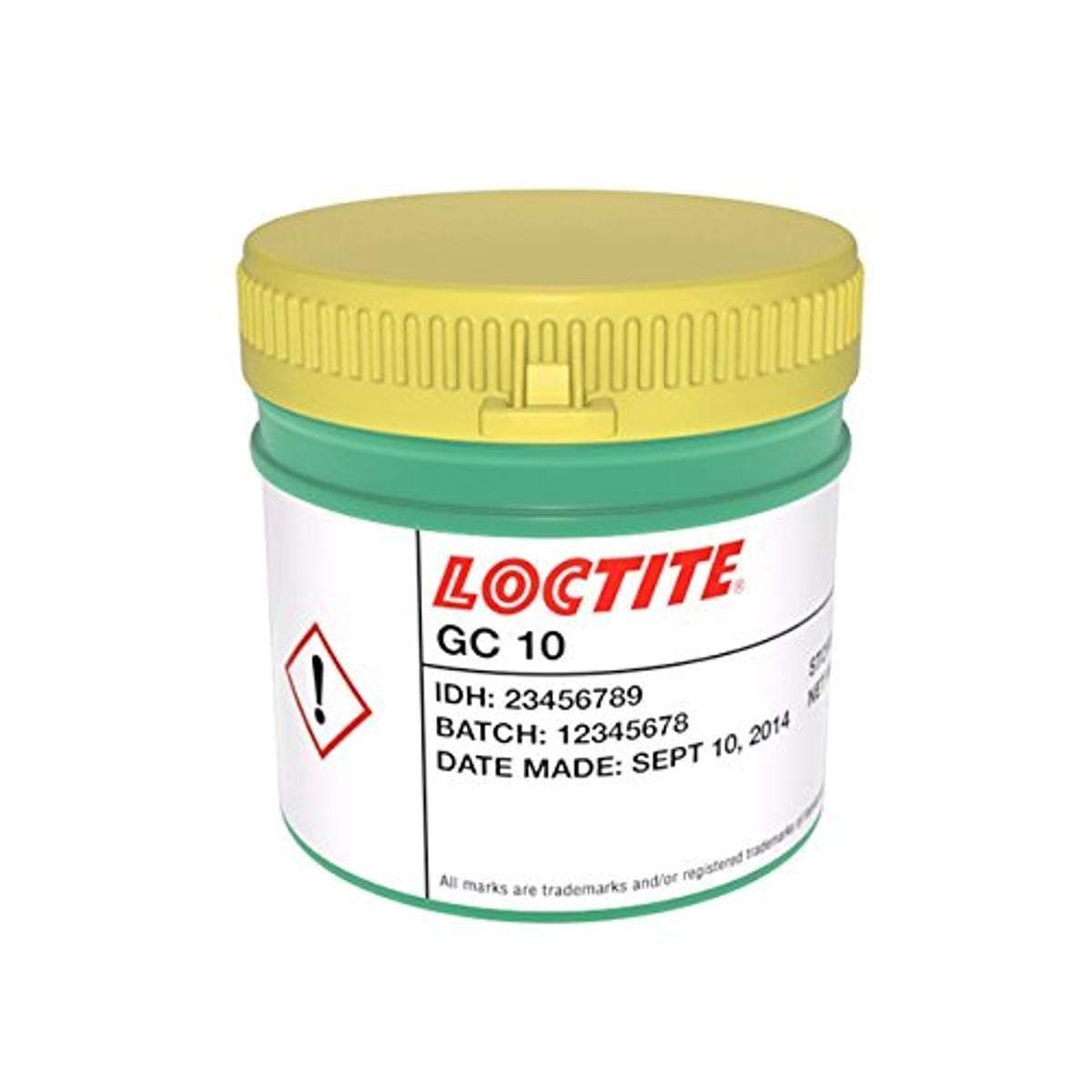 Loctite 1993881 Gray GC 10 Henkel Solder Paste, 500 g