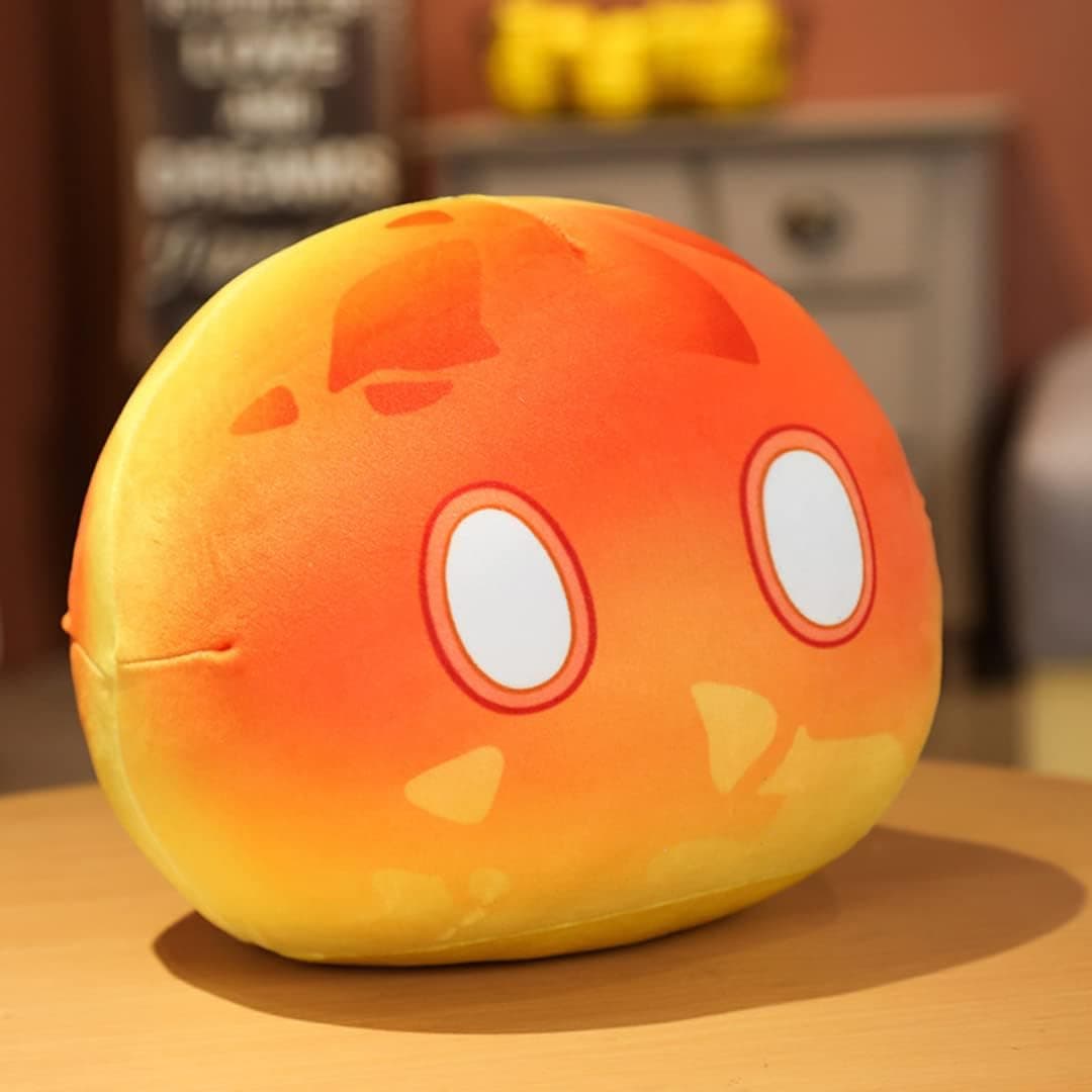 Dongfangaqiao Genshin Impact Plush genshin Impact Slime Plush genshin plushies plushies genshin Impact plushie (Pyro Slime)