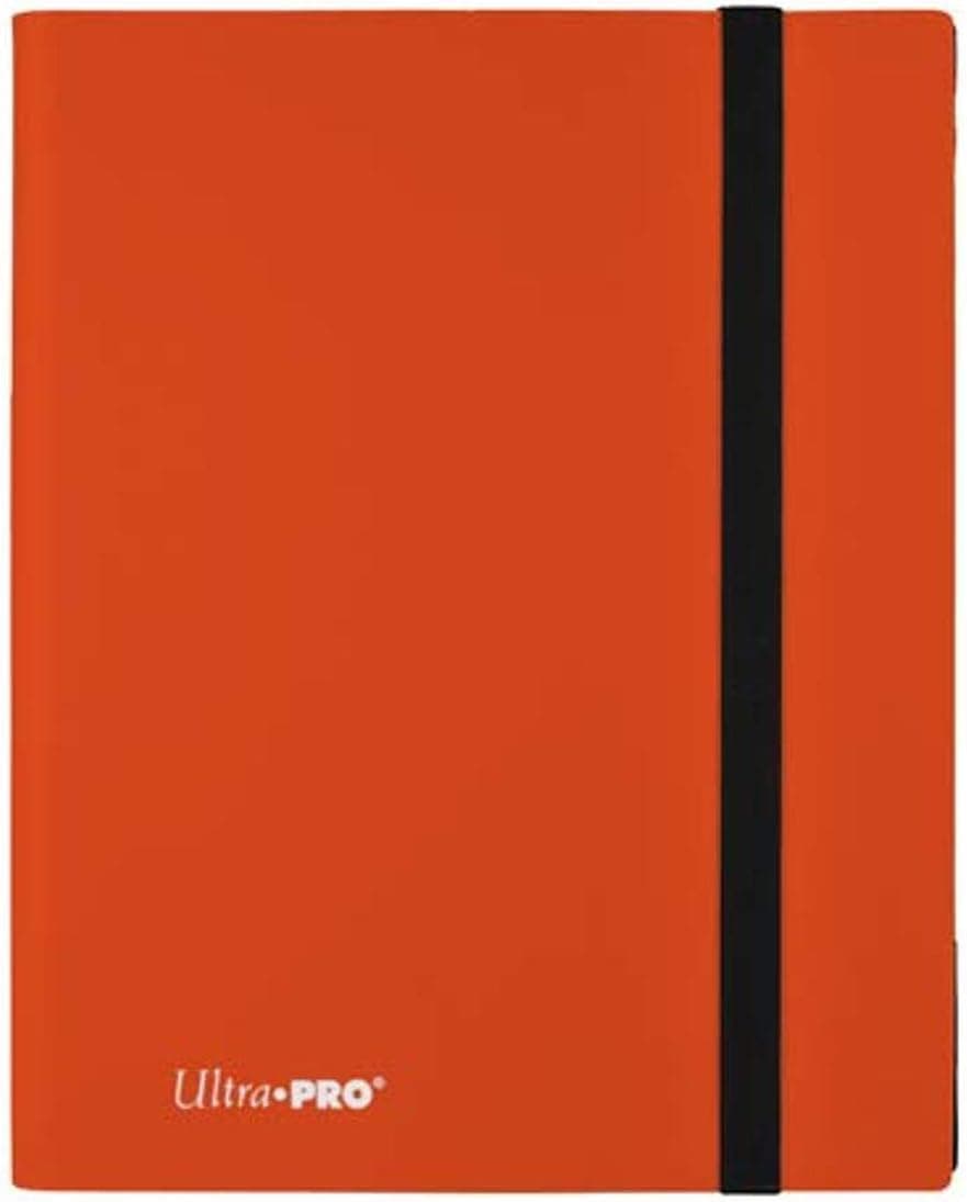 Ultra Pro E-15149 Eclipse 9-Pocket PRO-Binder-Pumpkin Orange