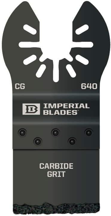 Imperial Blades IBOA640-1 One Fit 1-1/4" Carbide Grit Plunge Cut Blade, 1PC, Multicolor
