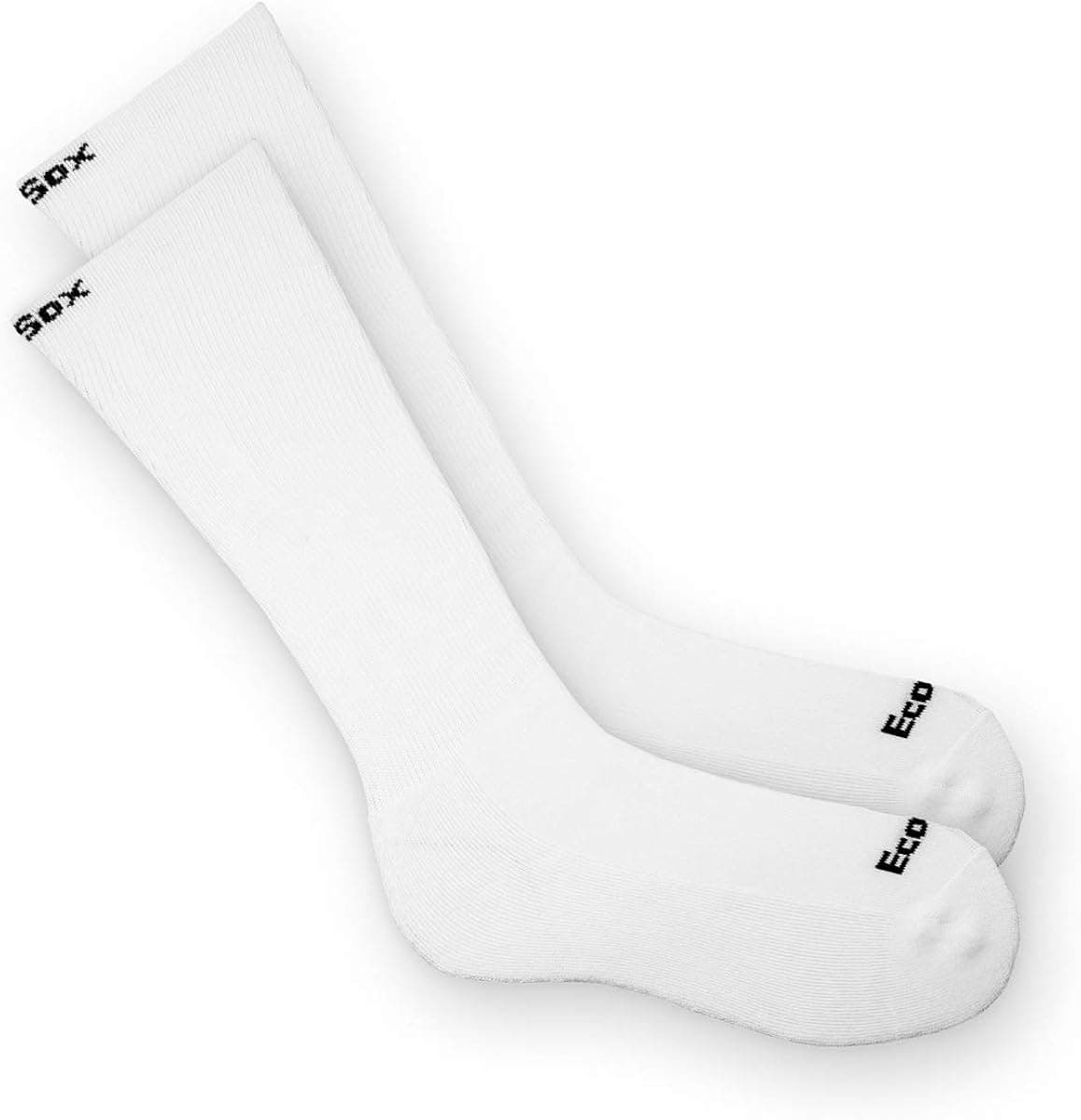 Ecosox Bamboo Viscose Athletic Knee-High Cushion Tube Socks for Men & Women | Super Soft. Your Feet Dry & Blister-Free