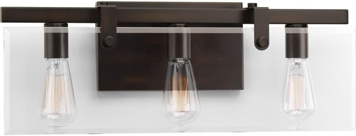 Progress Lighting P300107-020 Glayse Bath & Vanity, Bronze
