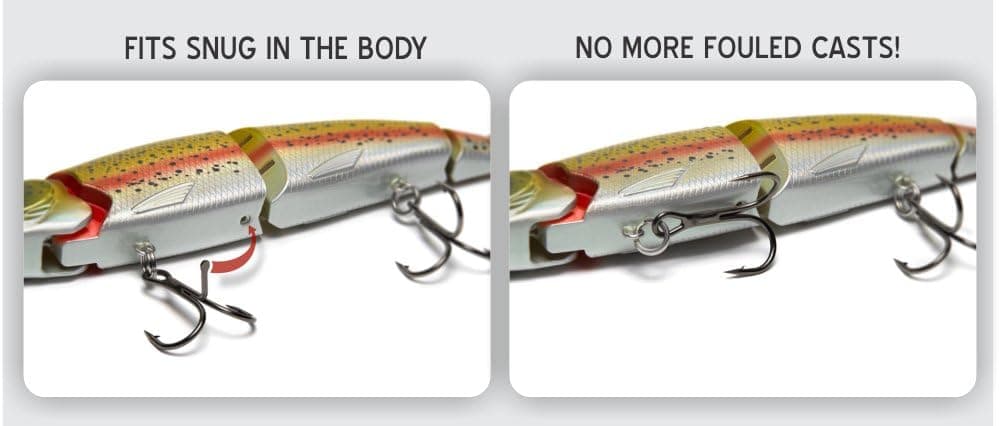 Dynamic Lures Dynamo Jointed Swimbait Fishing Lure | 7.50 Inch 2.00 Oz | (2) - Size 10 Treble Hooks | Freshwater or Saltwater Applications | Count 1 |