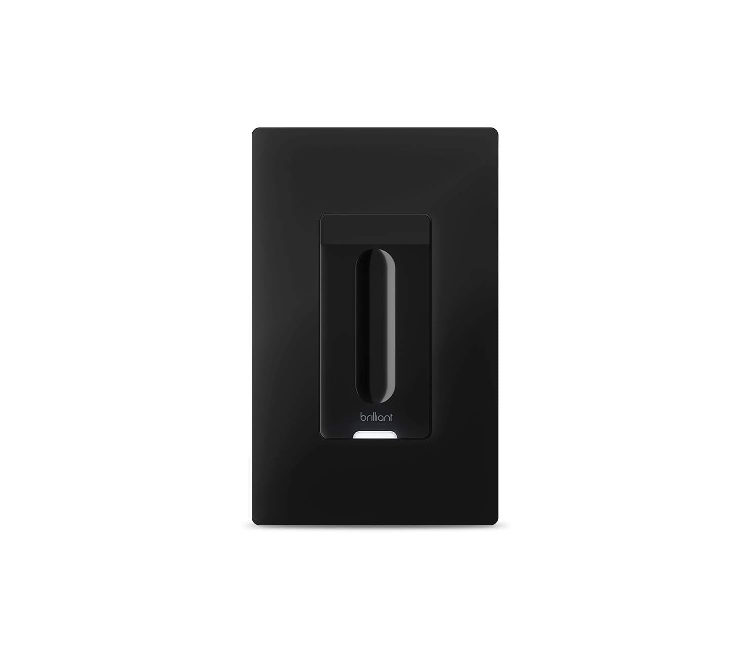 Brilliant Smart Dimmer Switch (Black) — Compatible with Alexa, Google Assistant, Apple HomeKit, Hue, LIFX, SmartThings, TP-Link, Wemo and More