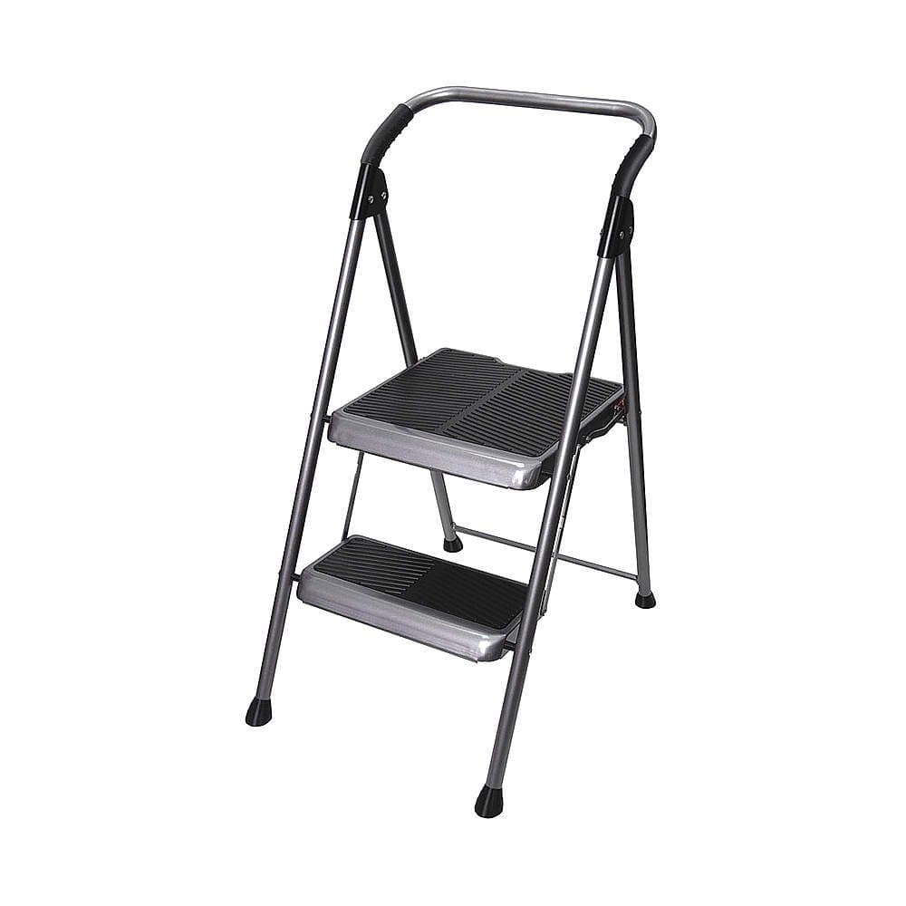 Werner, S322B-4, Household Step Stool, Steel, 44Inh, 250Lb
