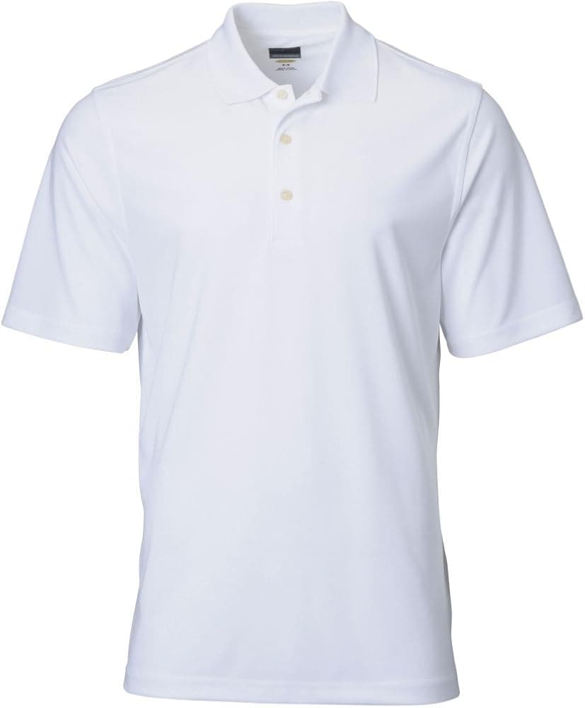 Greg Norman Men's Protek micro pique solid polo