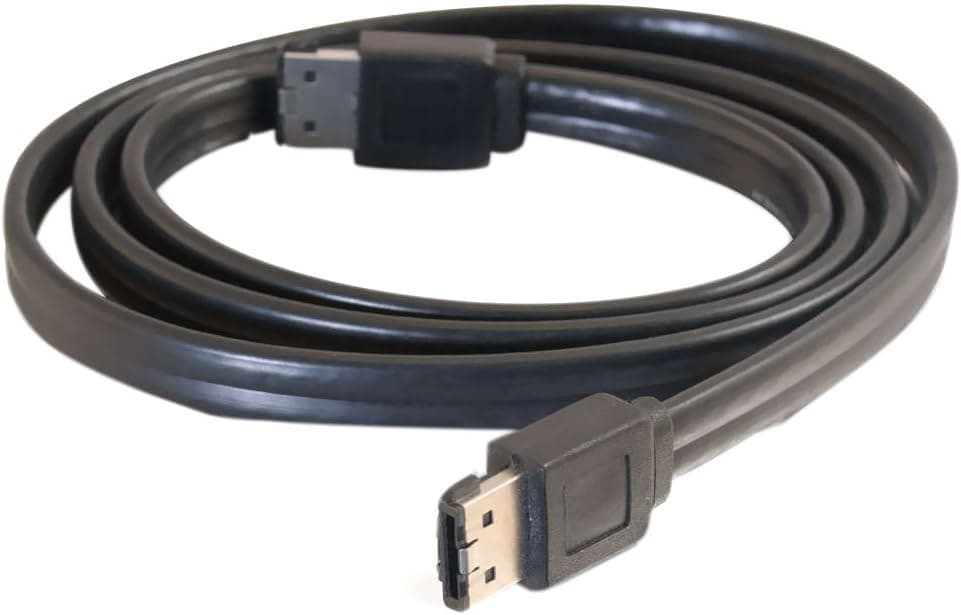 C2G 10220 External Serial ATA Cable, Black (3.3 Feet, 1 Meter)