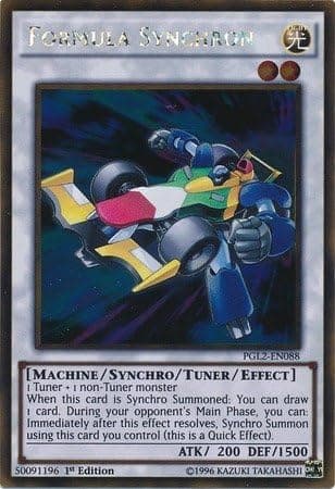 YU-GI-OH! - Formula Synchron (PGL2-EN088) - Premium Gold: Return of The Bling - 1st Edition - Gold Rare