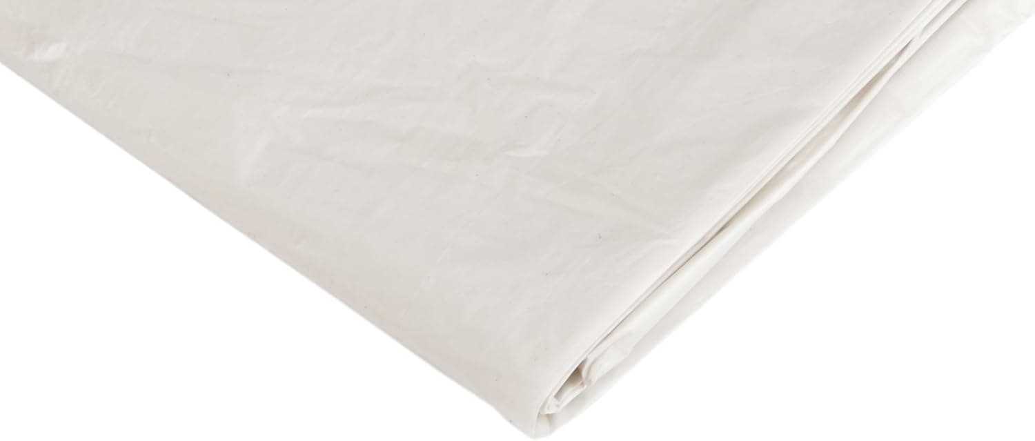 Great American DC90101 9' x 12' Sentinel Clear Plastic Drop Cloths