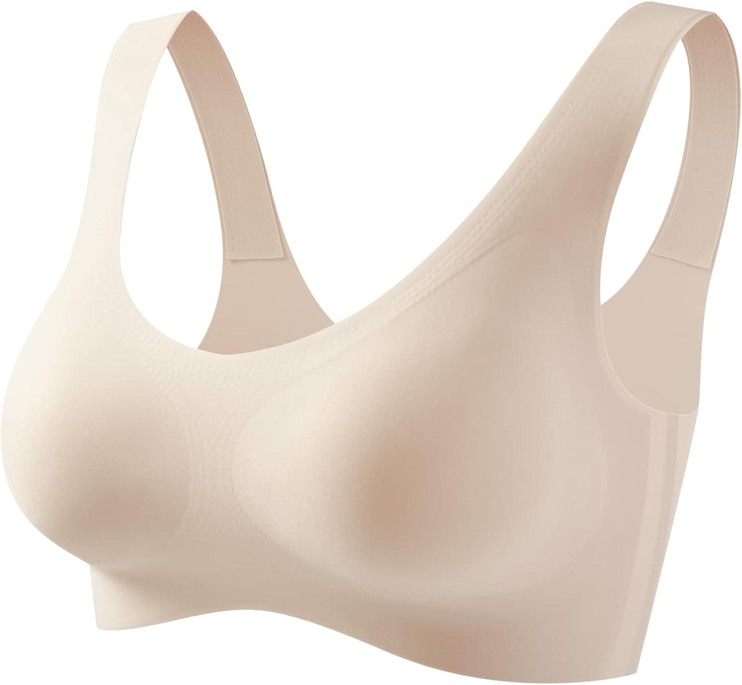 HaloVa Bras for Women, Comfort Wireless Bra with Removable Pads
