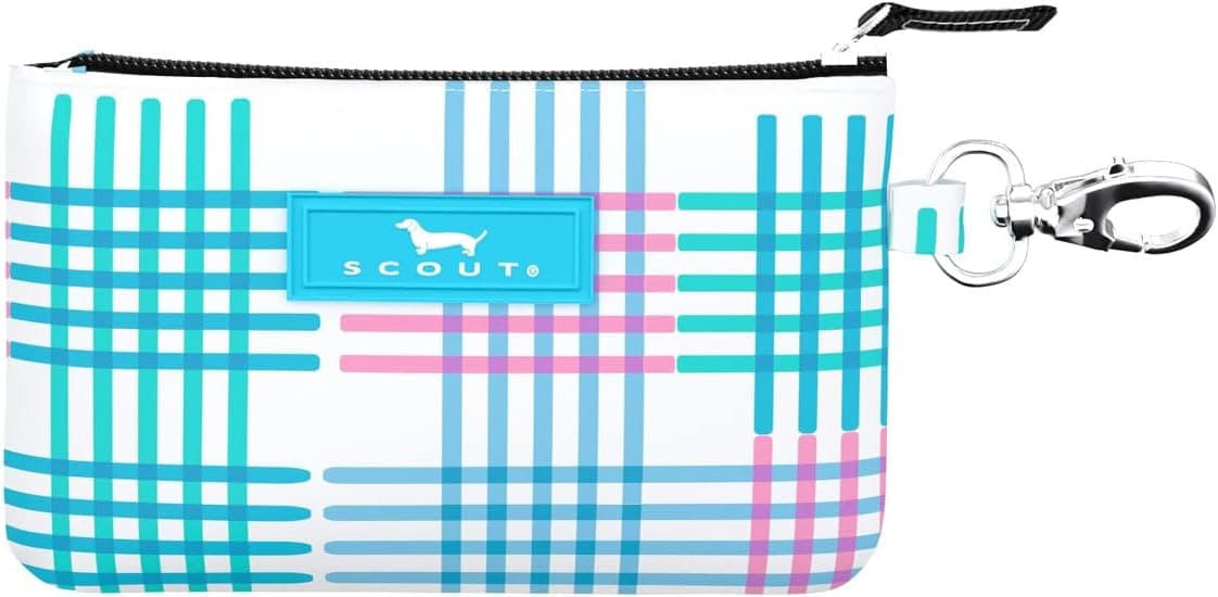 SCOUT IDKase Travel Wallet, ID Case for Women, Mini Keychain Wallet, Zip Closure