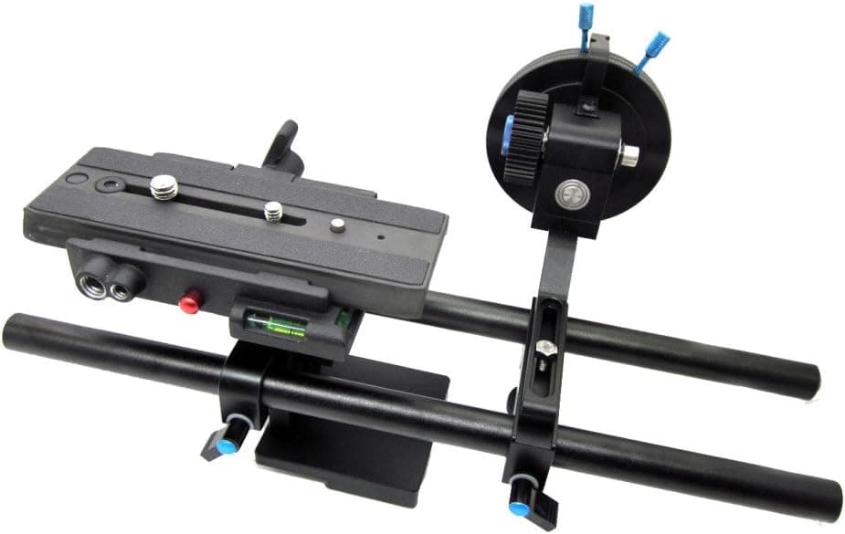 Catclaw Dslr Rig Follow Focus A/b Hard Stops + Platefrom Baseplate Rail Rod Support System for Matte Box 5d2 5d3 550d 7d