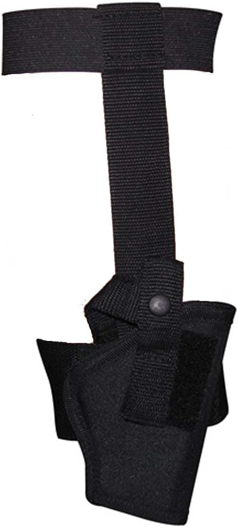 Small 06 Ankle Holster Concealed Carry Pistol Handgun. 380 Back Up Black