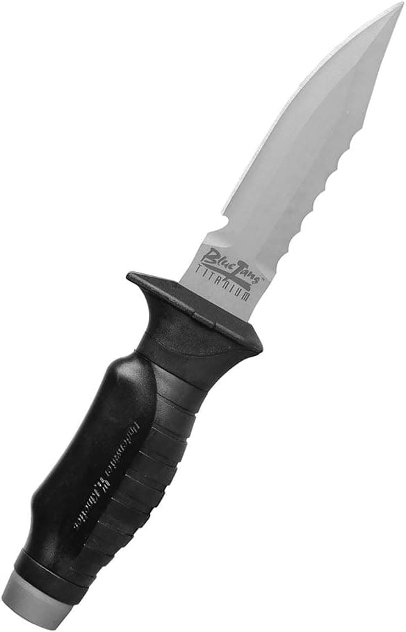 Underwater Kinetics Blue Tang Titanium Dive Knife