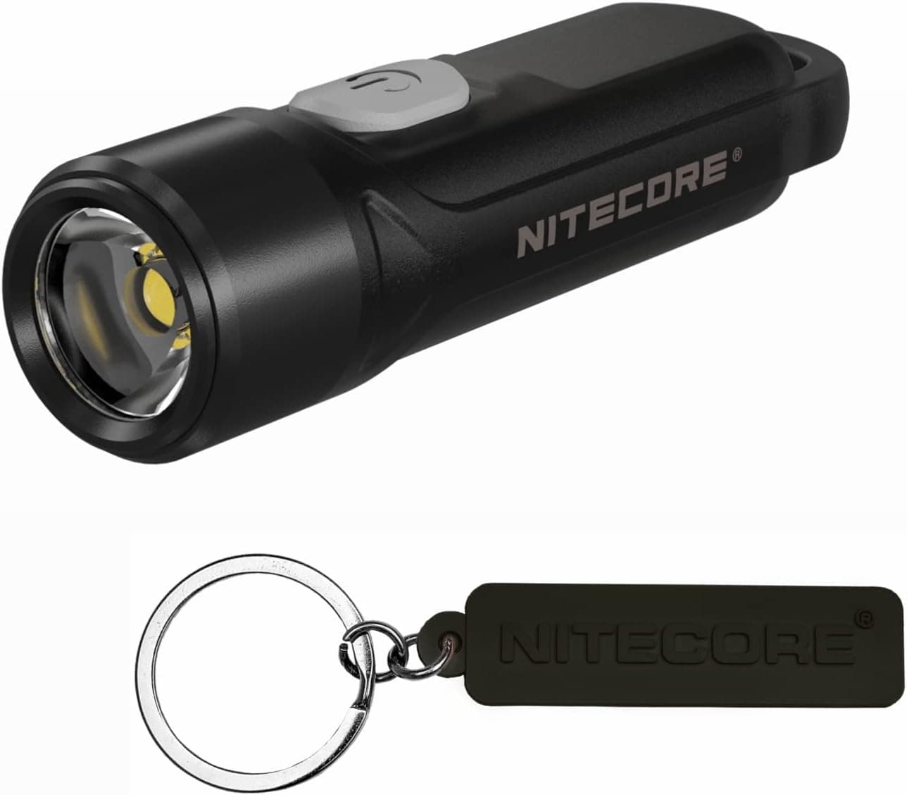 Nitecore Tiki LE 300 Lumen Rechargeable EDC Keychain Flashlight Tag
