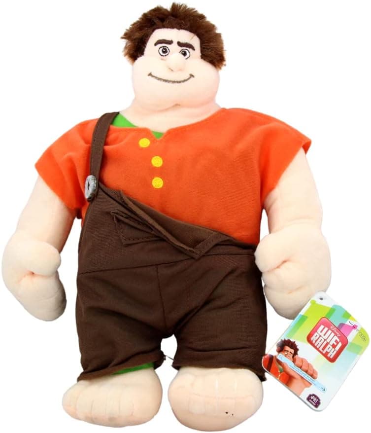 BHJMDO Wreck-It Ralph - WiFi Ralph Large Plush Soft Toy 12''
