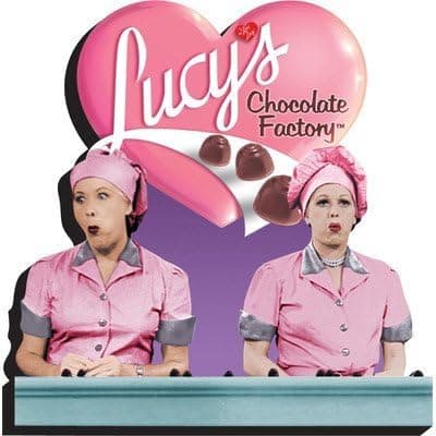 AQUARIUS I Love Lucy Chocolate Funky Chunky Magnet